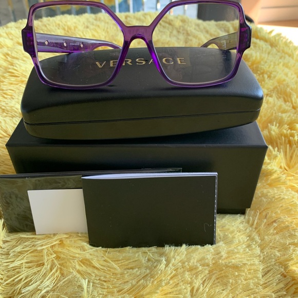 Versace Purple Women's Glasses
